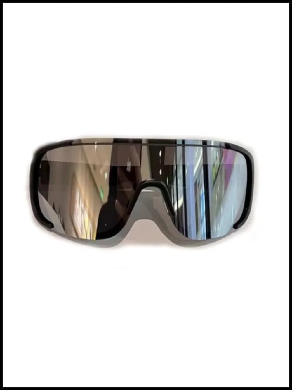 Oversized Shield Wrap Around Sports Sunglasses UV400 Photochromic